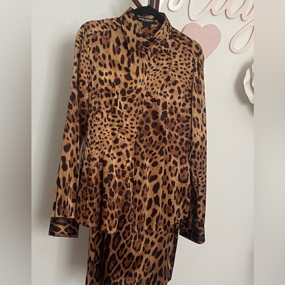 Dolce & Gabana skirt set.